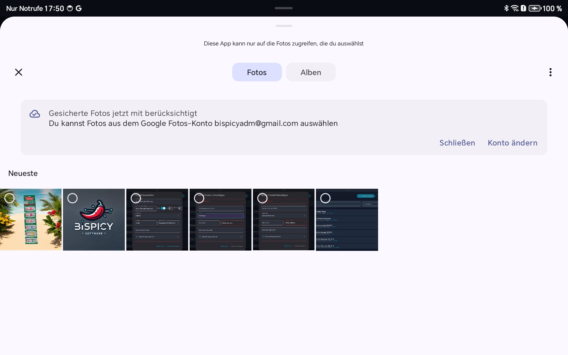Produktbild hinzufügen