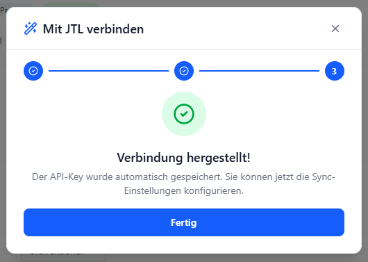 BISpicy - Verbindung hergestellt
