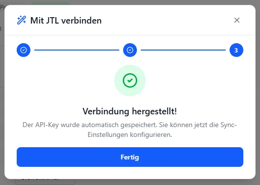 BISpicy - Verbindung hergestellt