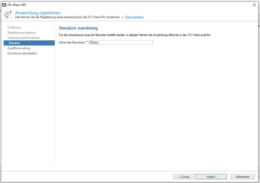JTL-Wawi API - Benutzer zuordnen